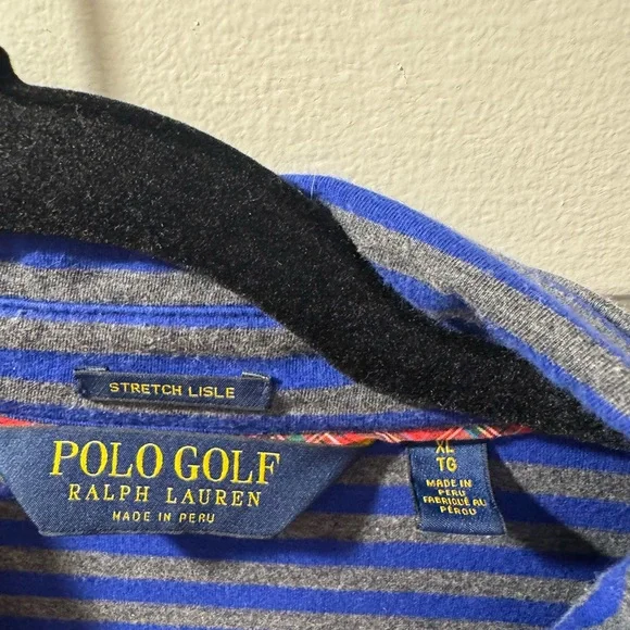 XL Polo Golf Ralph Lauren Striped Men's Shirt - Picture 4 of 6